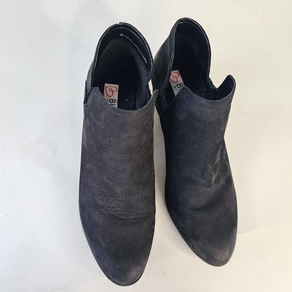 Blondo Victoria Waterproof Nubuck Ankle Boots Black 9M - Picture 2 of 8